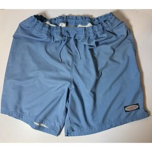 VINEYARD VINES Men's Blue Small Stripe Print Swim Trunks/Shorts Size XL